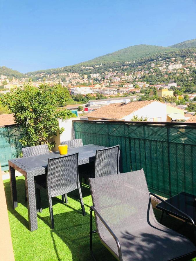 Les Jardins Des Senteurs - Appartement Prive Avec Piscine Et Parking Grasse Buitenkant foto